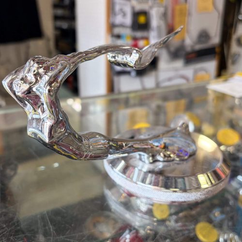 Flying Goddess Hood Ornament | 2 Wheelers MC