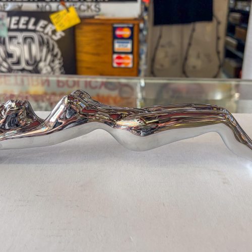 Chrome Nude Lady Grab Handle | 2 Wheelers MC