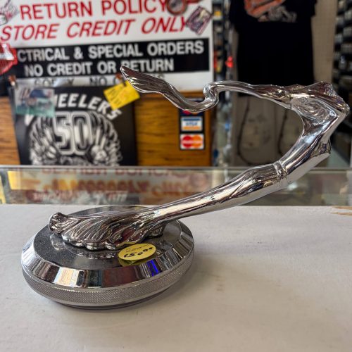Flying Goddess Hood Ornament | 2 Wheelers MC